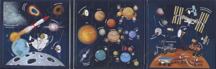 Llibre puzle magnètic L'espai