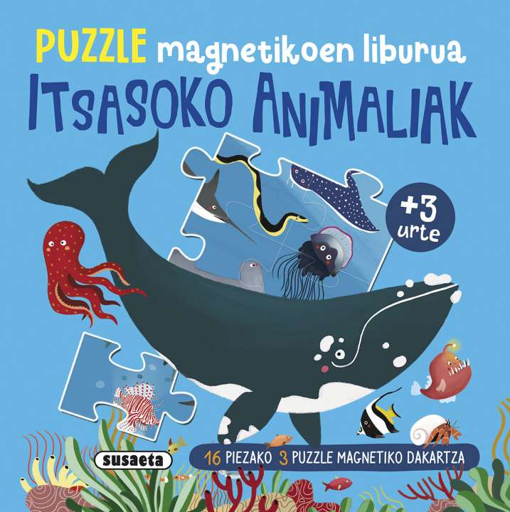 Puzzle magnetikoen liburua...