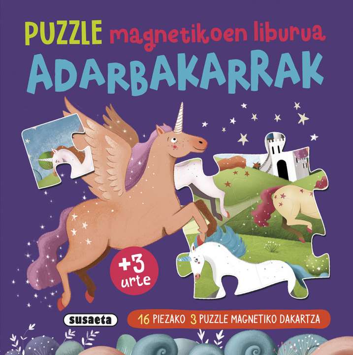 Puzzle magnetikoen liburua...