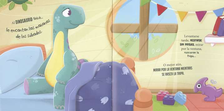 El dinosaurio Totó y su...