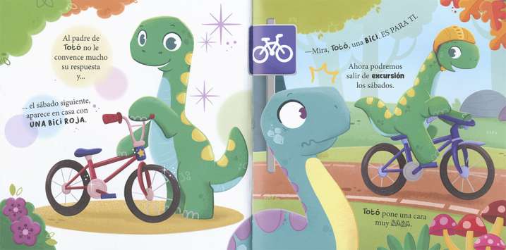 El dinosaurio Totó y su...