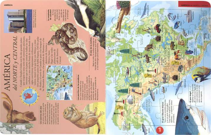 Atlas puzle de los animales