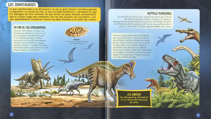 Increíbles dinosaurios