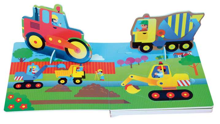 Camiones y máquinas