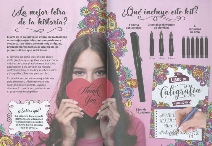Mi libro de caligrafía