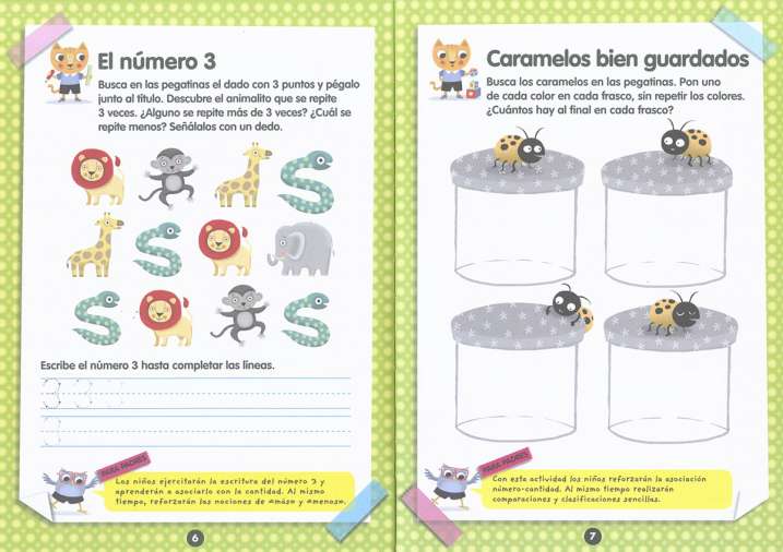 Matemática 3-4 años