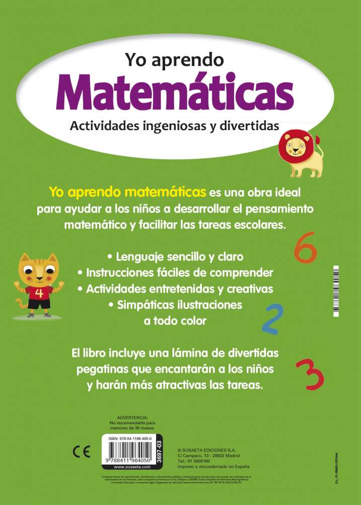 Matemática 3-4 años