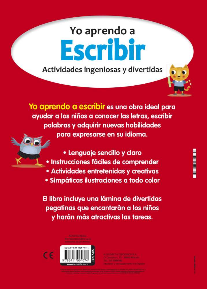 Escritura 3-4 años