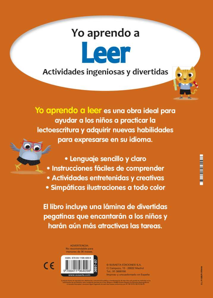 Leer 3-4 años