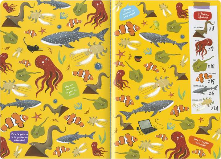 Busca, encuentra y marca...