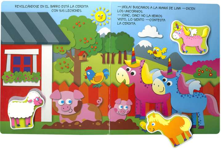 Los unicornios y la ovejita...