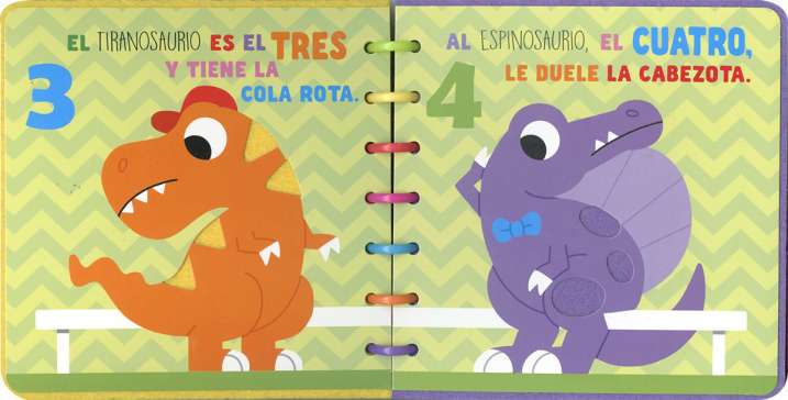 Dinosaurios. Los números