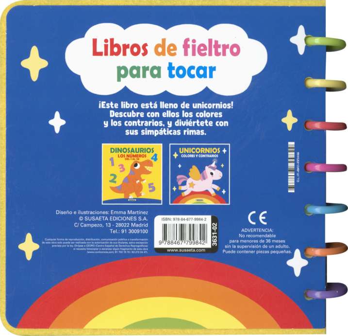 Unicornios. Colores y...