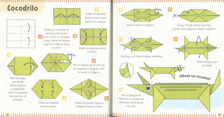 333 Láminas de origami azul