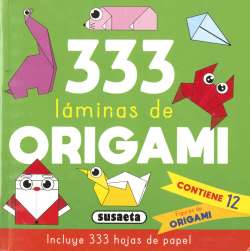 333 Láminas de origami verde