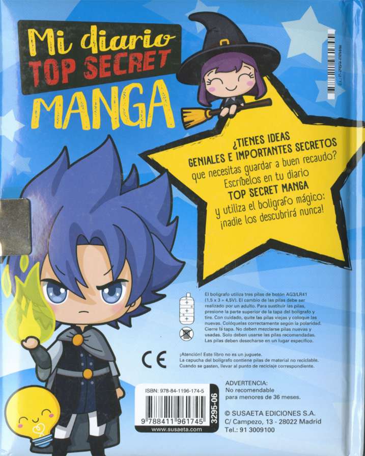 Mi diario Top Secret Manga