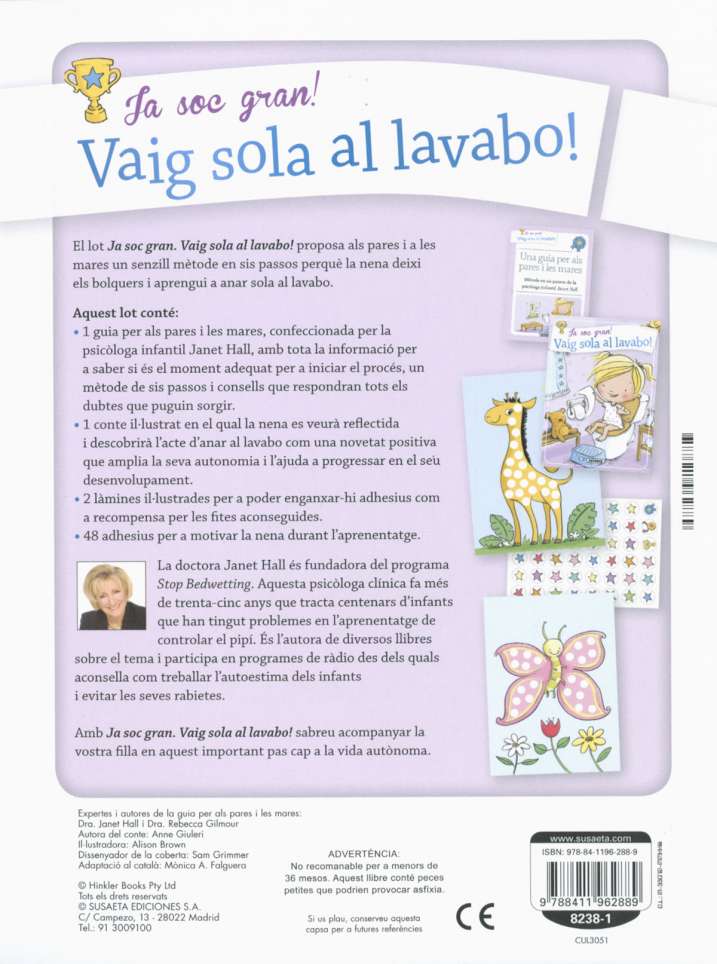 Vaig sola al lavabo!