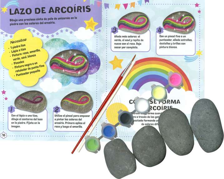 Unicornios en piedra