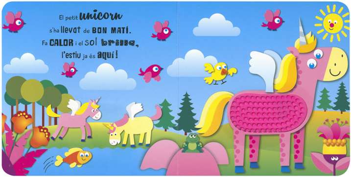 El petit unicorn a l'estiu