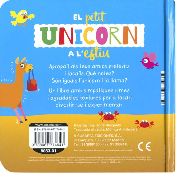 El petit unicorn a l'estiu