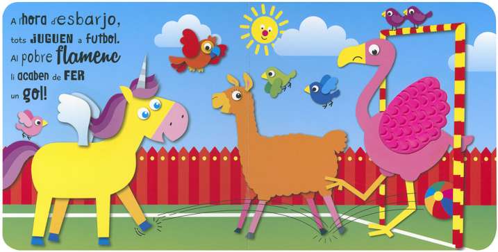 El petit unicorn a l'escola