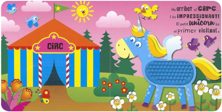 El petit unicorn al circ