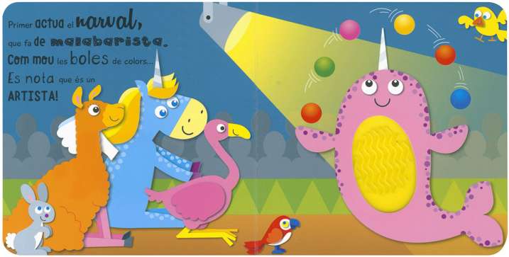 El petit unicorn al circ