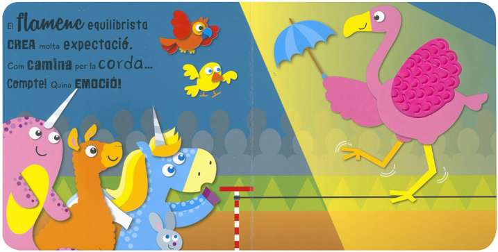 El petit unicorn al circ