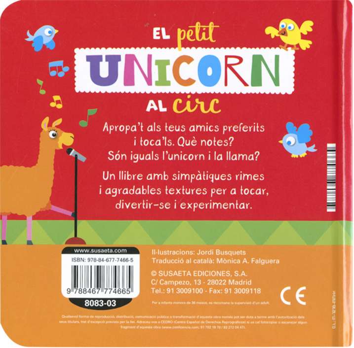 El petit unicorn al circ