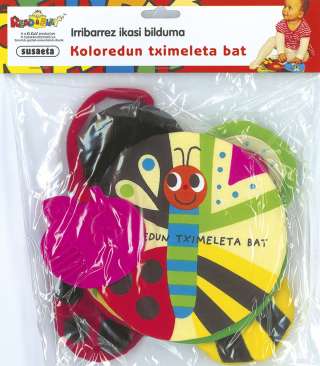 Koloredun tximeleta bat