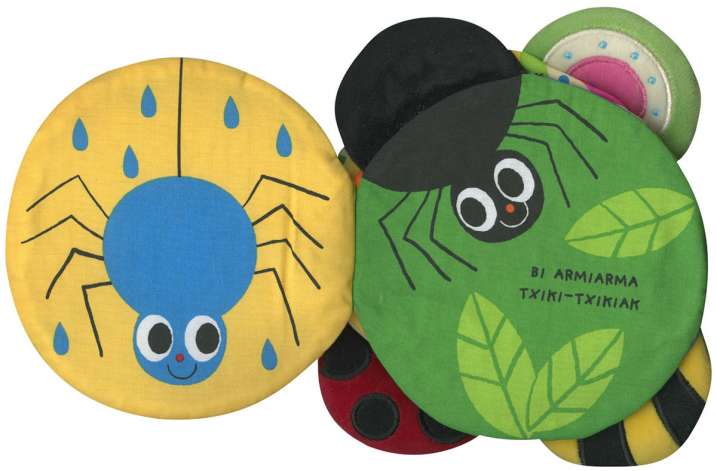 Koloredun tximeleta bat