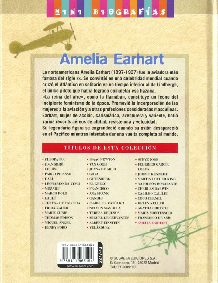Amelia Earhart. La reina...