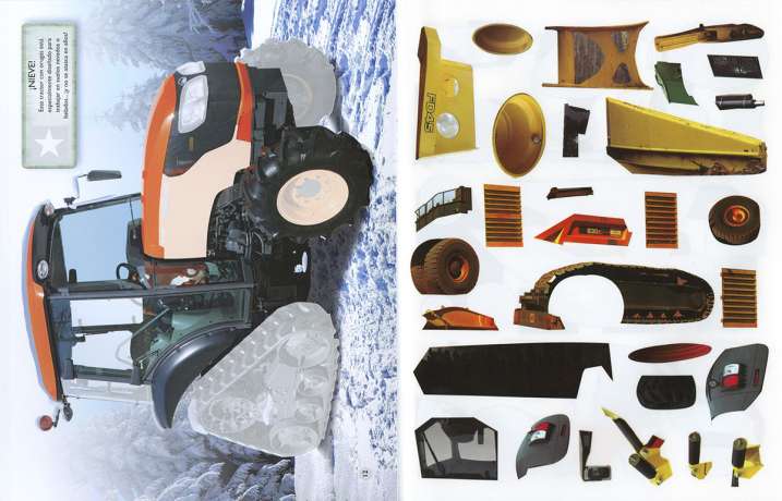 Monto mis tractores y...