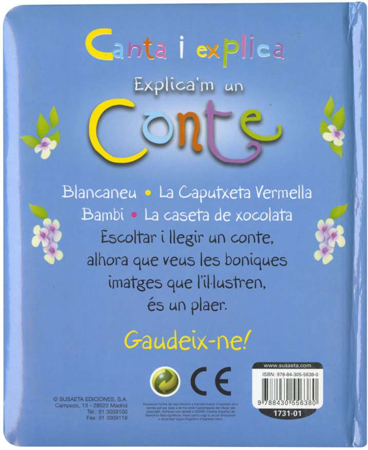 Explica'm un conte, canta i...