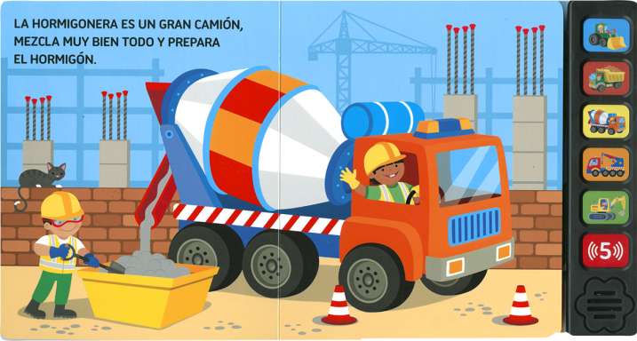 Máquinas y camiones