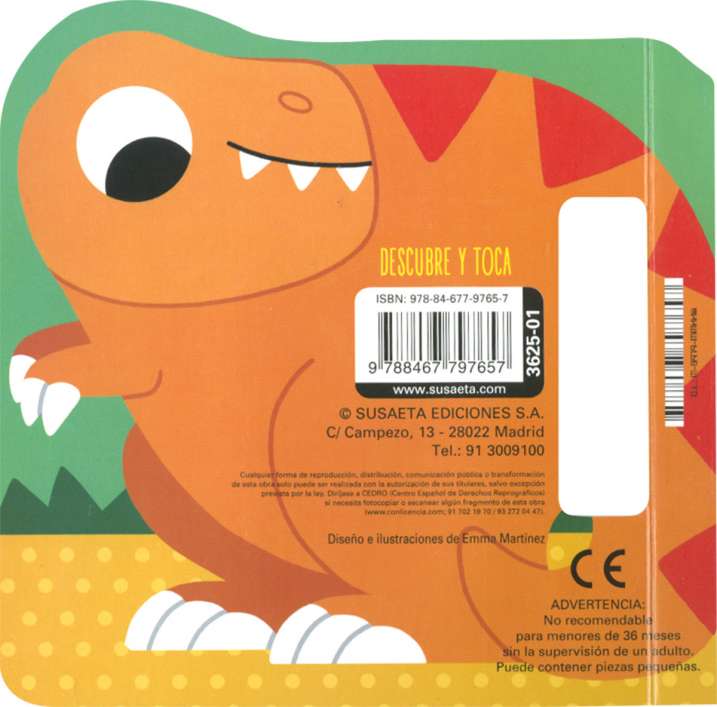 Descubre y toca dinosaurios