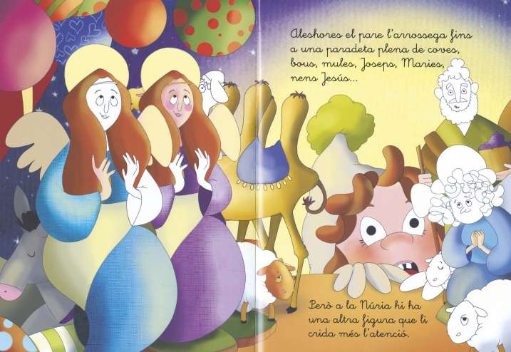 El caganer amb adhesius