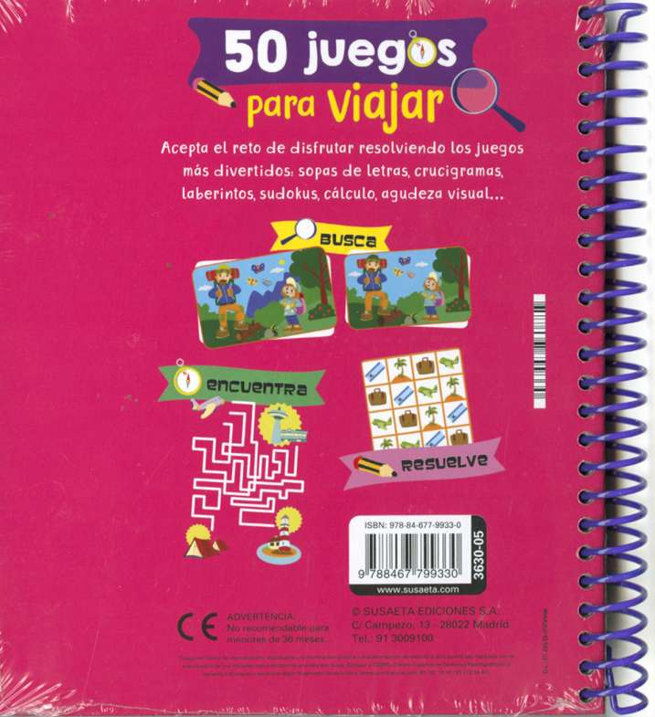 50 juegos para viajar