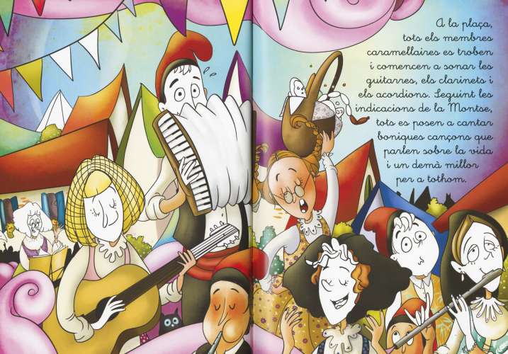 Les Caramelles amb adhesius