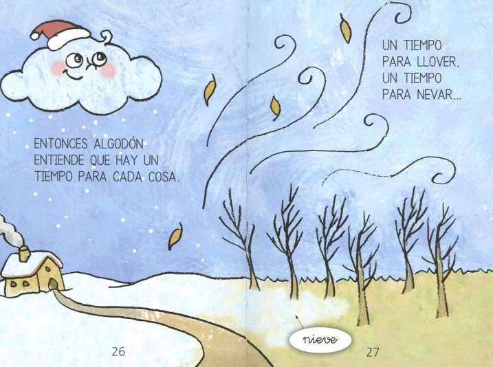 La pequeña nube y el sol