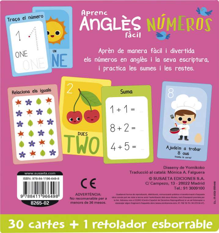 Aprenc anglès fàcil números