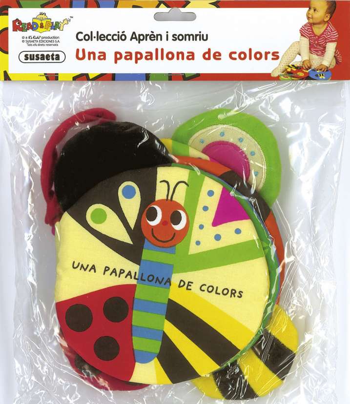 Una papallona de colors