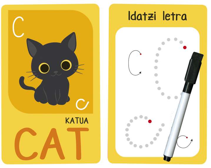 Ingelesa erraz ikasten dut...