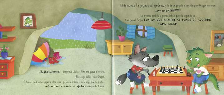 Lobito y su mejor amigo