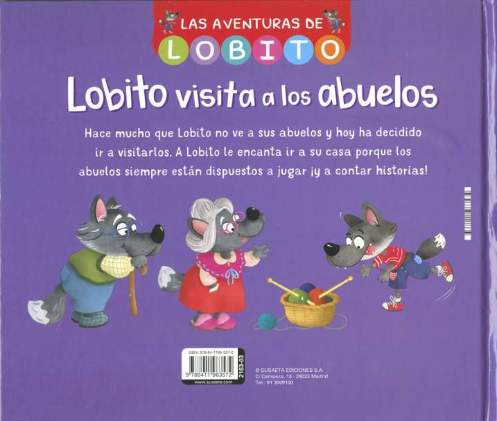 Lobito visita a los abuelos