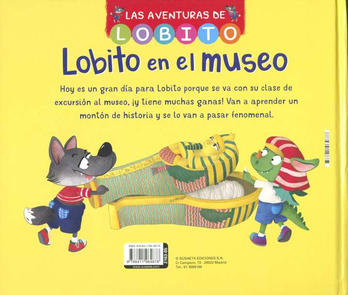 Lobito en el museo