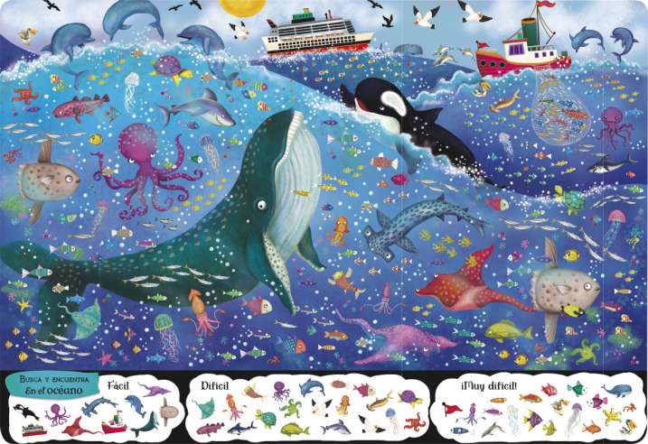 Busca en el libro gigante...