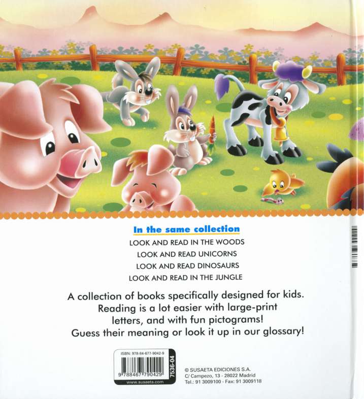 LOOK AND READ ON THE FARM