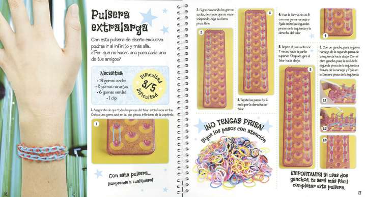 Pulseras de goma y otros...