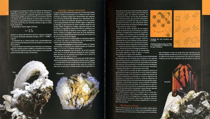 Los minerales y las piedras...